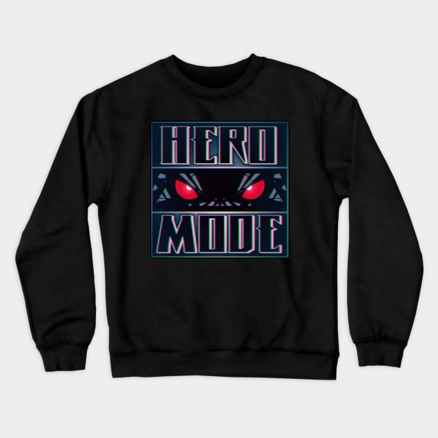 Hero Mode HAF logo Crewneck Sweatshirt by HeroMode